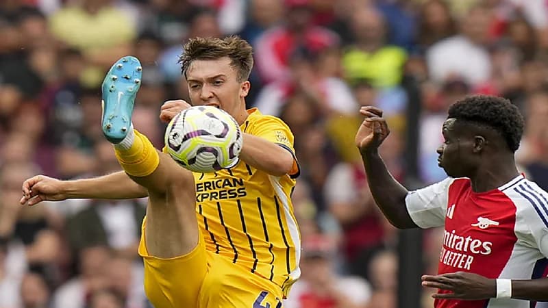 ارسنال يتعادل إيجابيا أمام مضيفه برايتون