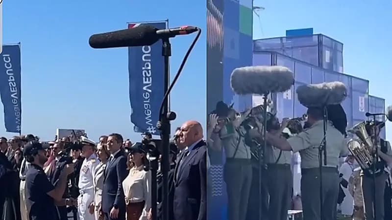 تدشين السفينة الإيطالية أميريجو فيسبوتشي بعد وصولها إلى جدة .. فيديو