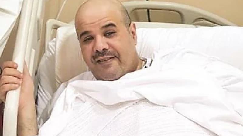 الفنان الكويتي مشعل القملاس خضع لعملية بتر في الساق .. فيديو