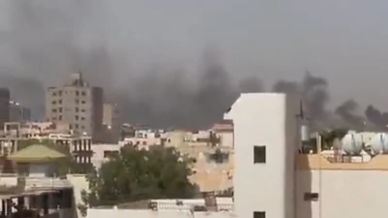 بالفيديو.. إطلاق نار كثيف بين الجيش والدعم السريع بالسودان