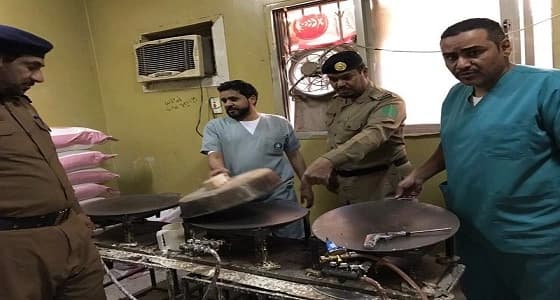 بالصور.. ضبط شقة سكنية بالرياض تستخدم لتصنيع الخبز بالمخالفة للوائح