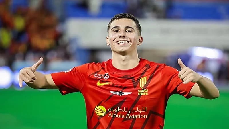 القادسية يعلن إعارة ألمينا إلى هايدوك سبليت