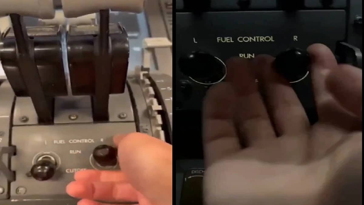 طيار يتفاجأ بعطل غريب خلال رحلة بطائرة هندية .. فيديو